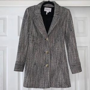 BCBG womens trench coat